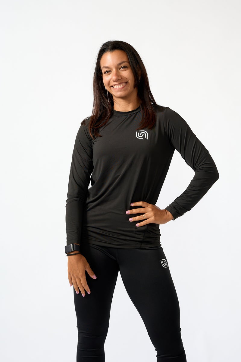 Beyond Women's Black  Long sleeve Training T-shirt - Image 1